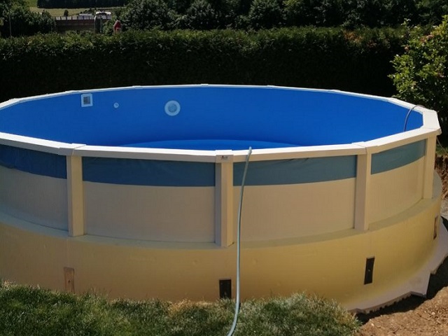 Poolprojekt freundlich und kompetent umgesetzt, Stahlwandaufstellbecken, Cranpool, Schwimmbecken, Schwimmbad